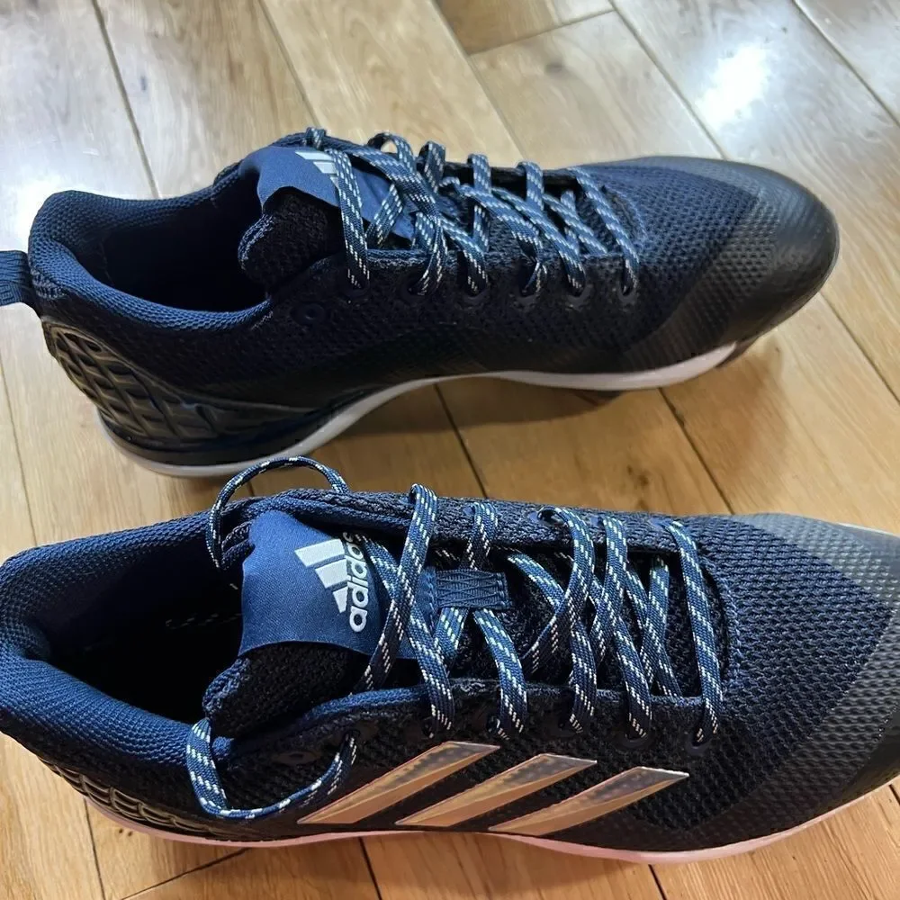 Adidas Metal Cleats Navy Size 10.5